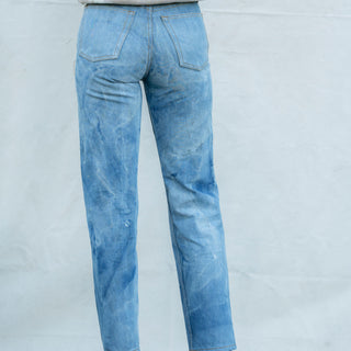 Selene Straight- Tencel Selvedge - Light Indigo