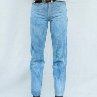 Selene Straight- Tencel Selvedge - Light Indigo